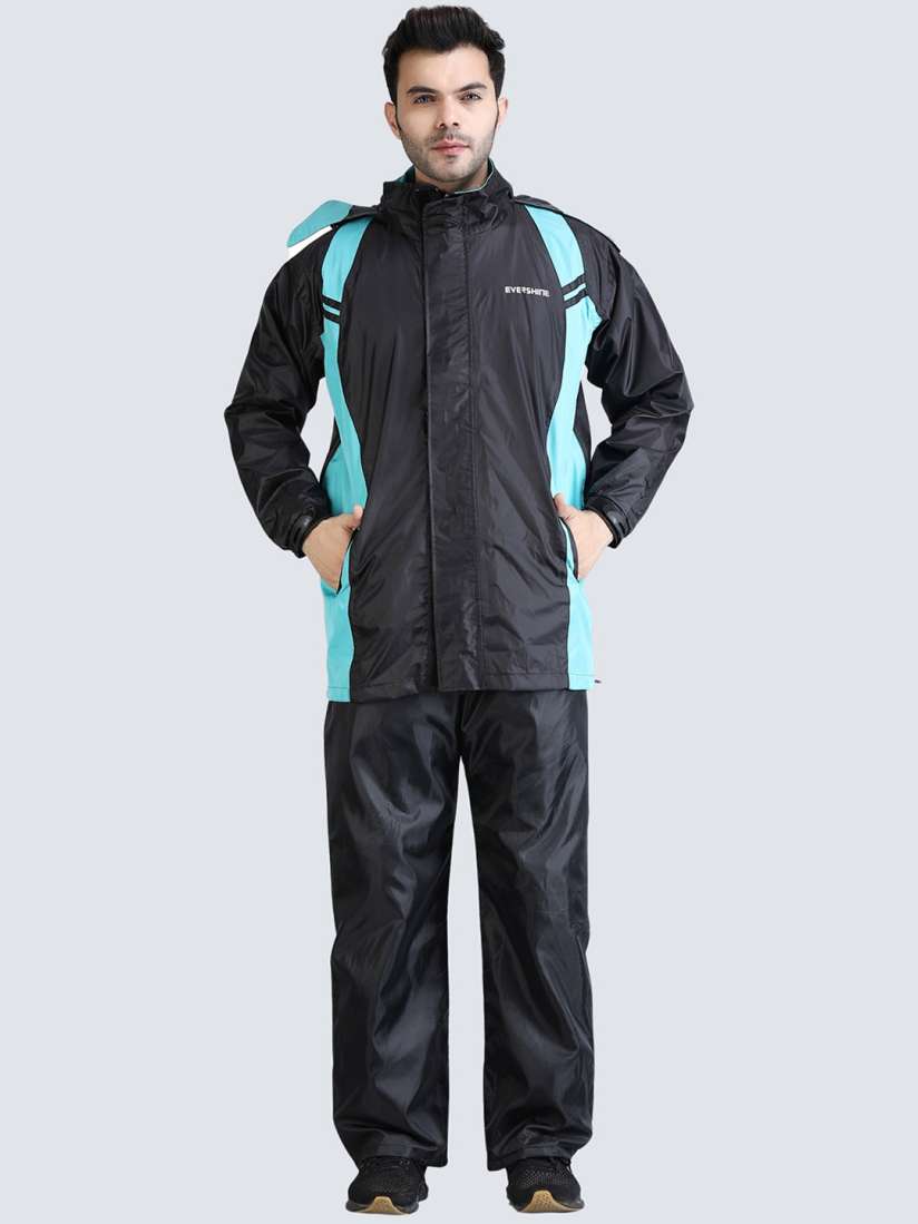 Buy Super Hooded Jacket With Trouser Reversible Double Layered Rain Suit Rain Suit for Men 24289620 Myntra