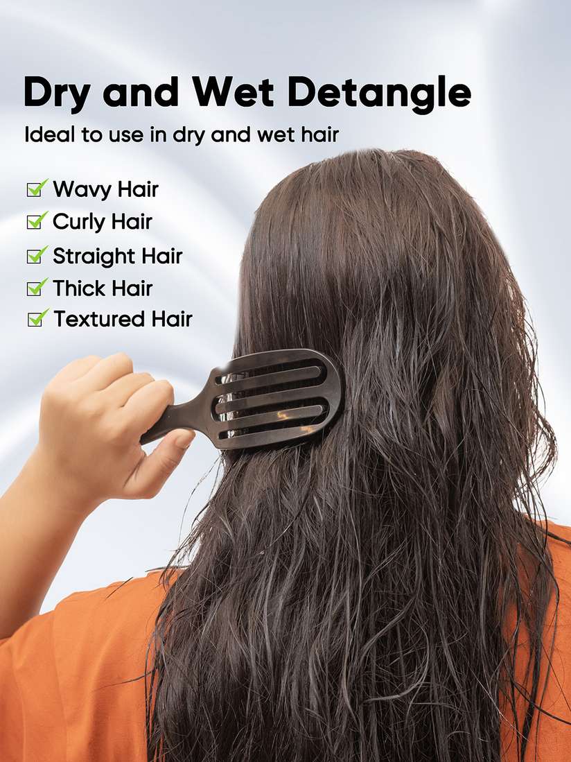 Curly Hair Straightening Brush Natural Hair Best Hair How To Use A
