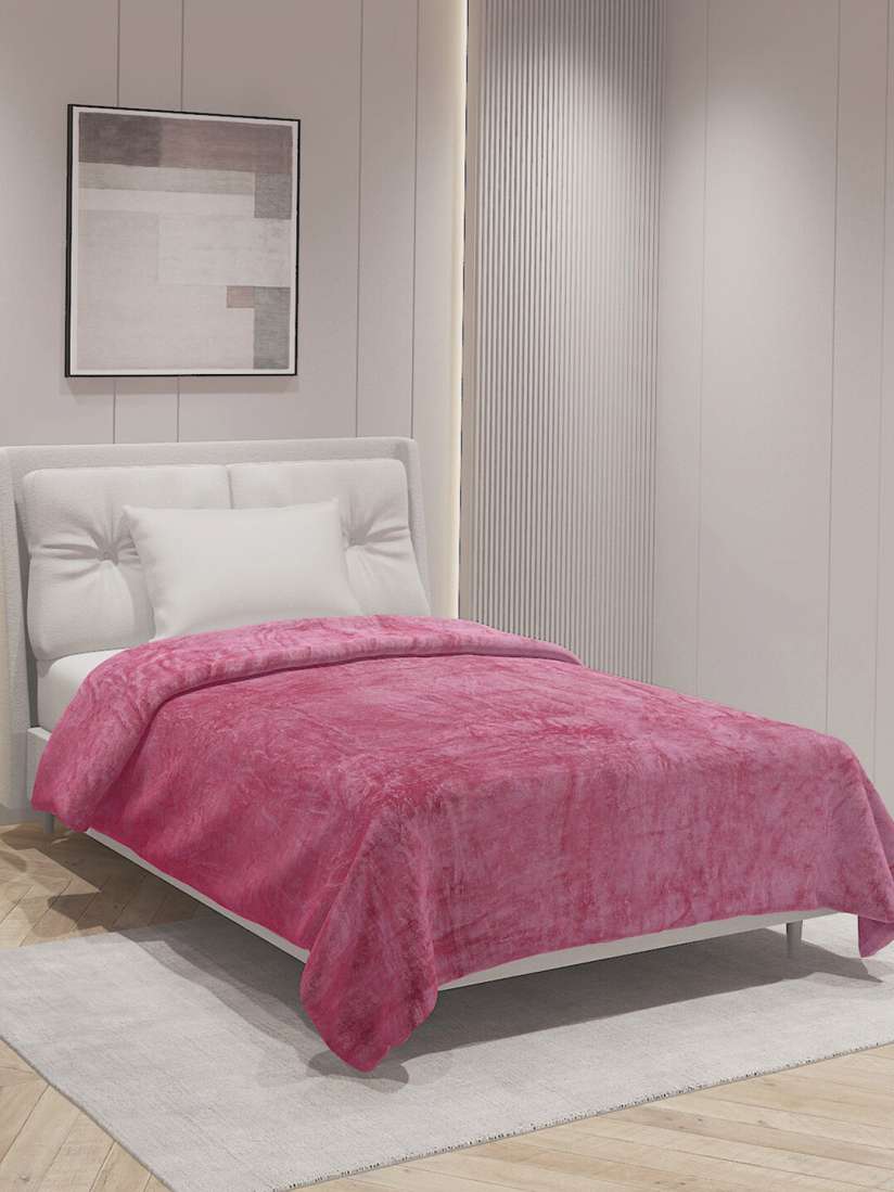 Buy Monte Carlo Pink AC Room 233 GSM Single Bed Blanket Blankets Quilts and Dohars for Unisex 24291890 Myntra