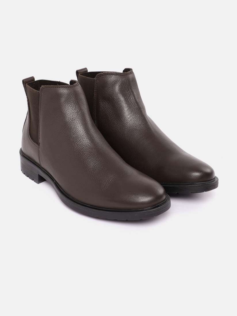 Buy Geox Men U Kapsian Leather Ankle Boots Boots for Men 24292580 Myntra