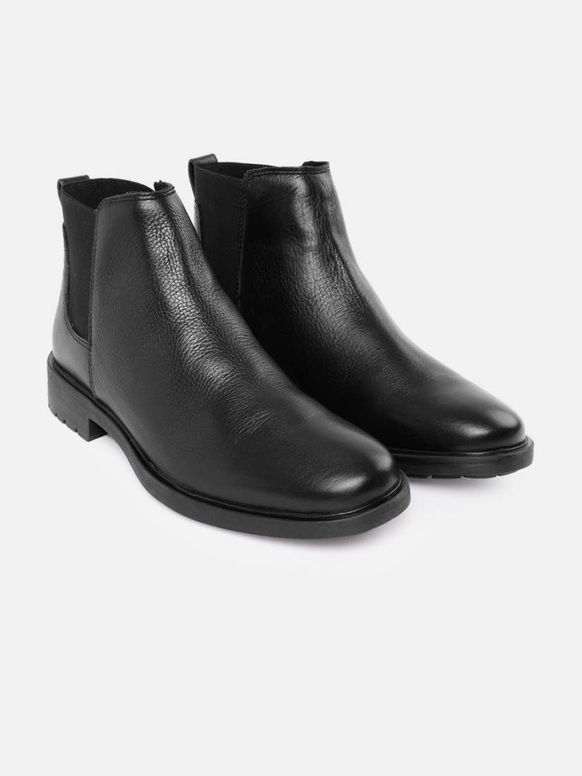 Buy Geox Men U Kapsian Leather Ankle Boots Boots for Men 24292588 Myntra