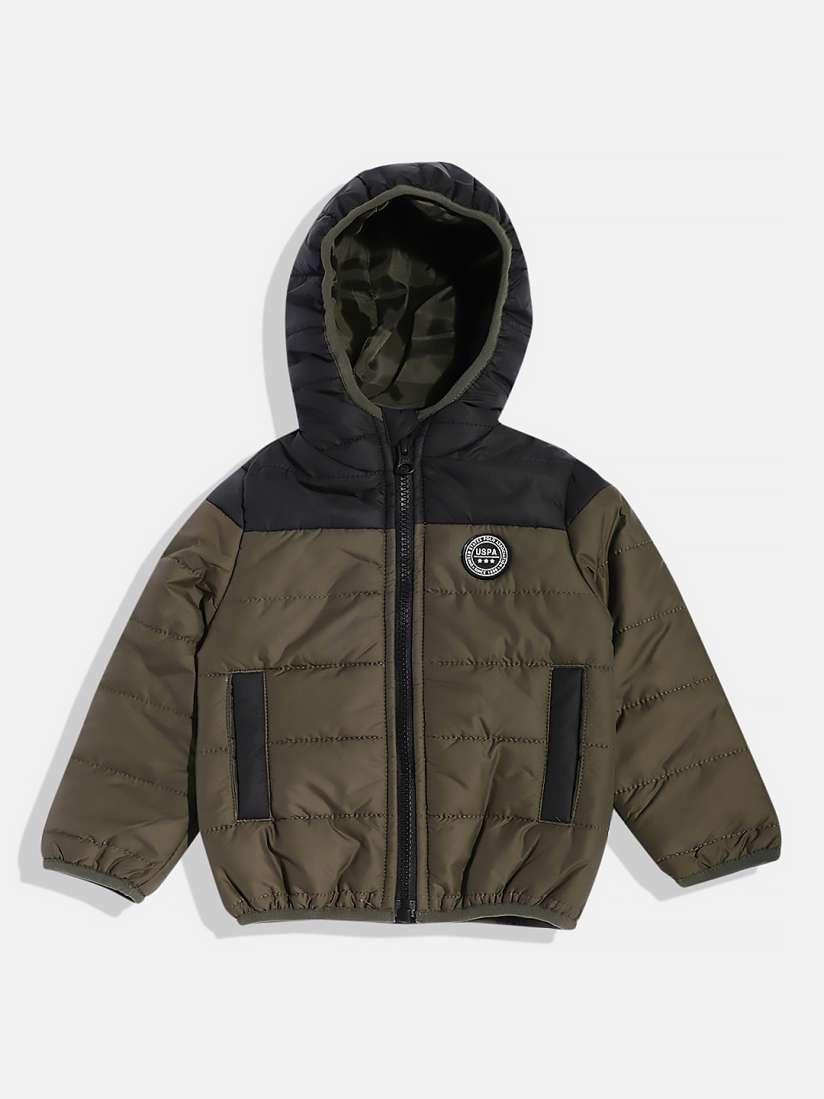 Buy U.S. Polo Assn. Kids Boys Colourblocked Puffer Jacket Jackets for Boys 24293256 Myntra