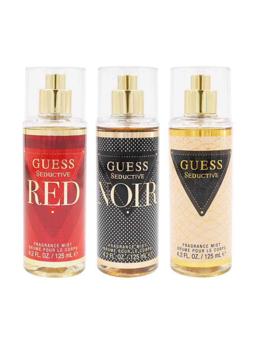 Buy GUESS Seductive Fragrance Mist Trio 125ml each Seductive Noir Red Fragrance Gift Set for Women 24293838 Myntra