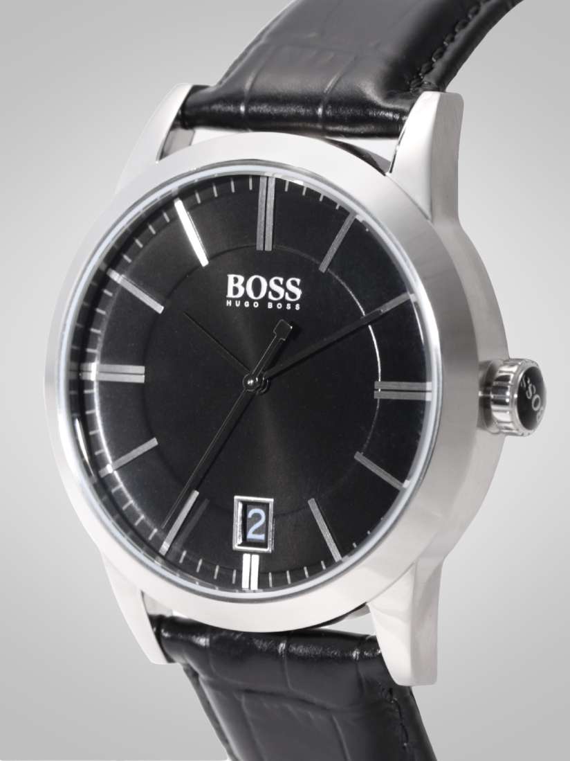 Buy Hugo Boss Men Black Analogue Watch 1513129 Watches for Men 2429422 Myntra