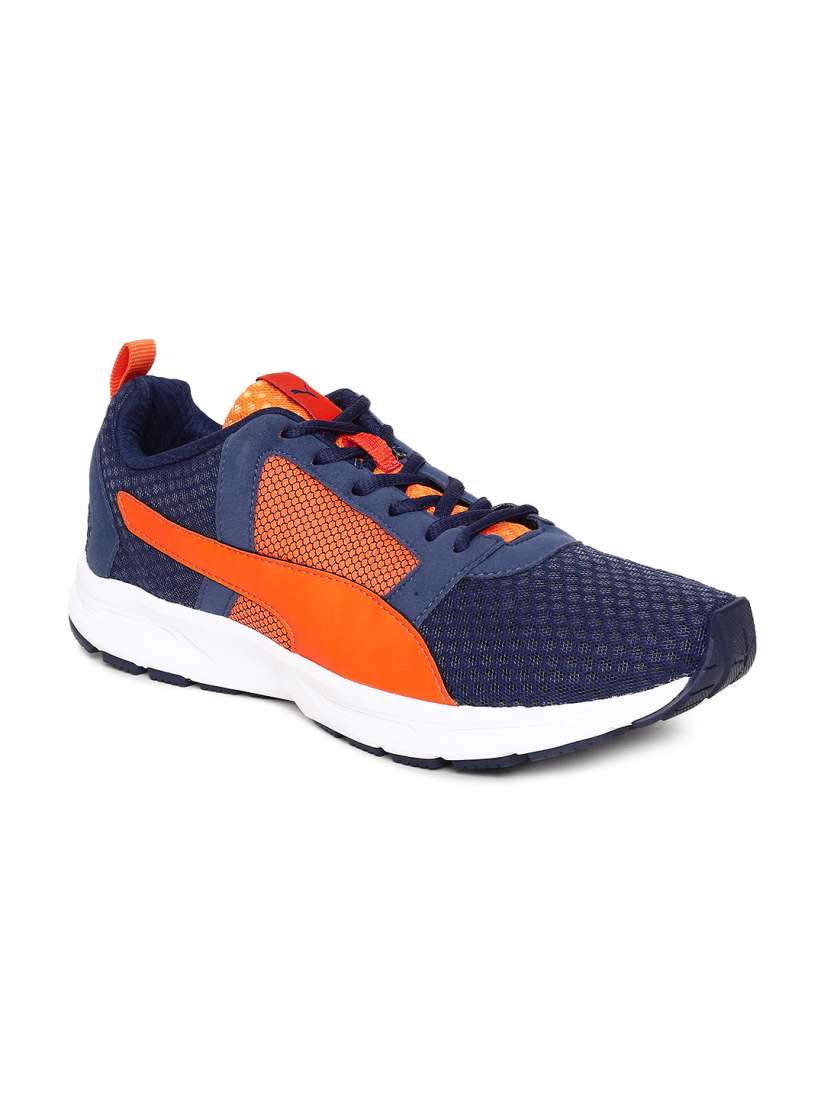 Buy Puma Men Blue Orange Deng IDP Running Shoes Sports Shoes for Men 2429833 Myntra
