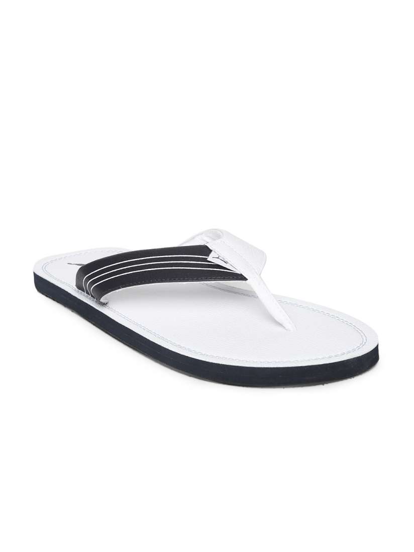 Buy Puma Men White Navy Blink Duo IDP Flip Flops Flip Flops for Men 2429870 Myntra
