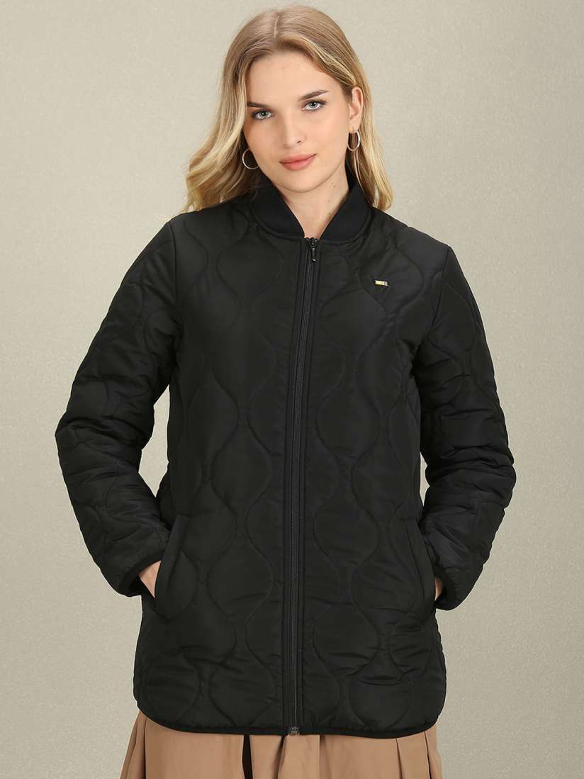 Buy U.S. Polo Assn. Women Stand Collar Bomber Jacket Jackets for Women 24300744 Myntra