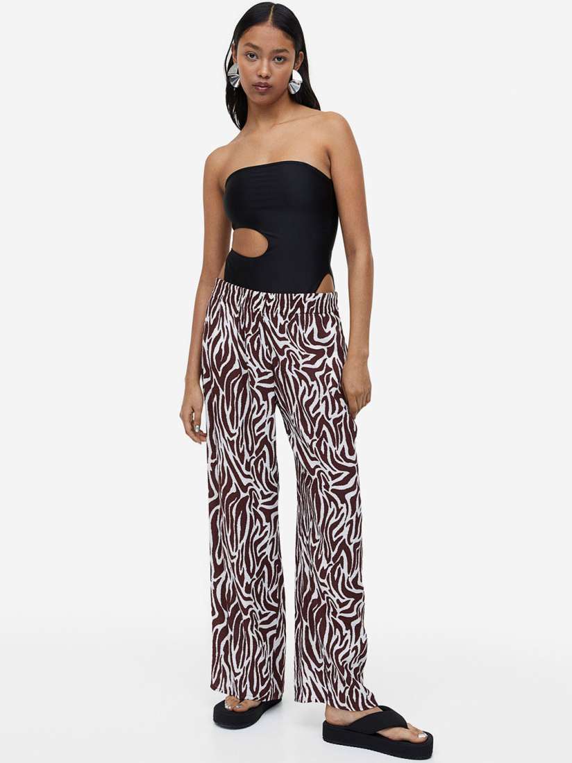 H&m crepe trousers clearance