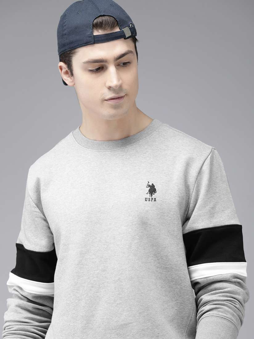 Buy U.S. Polo Assn. Round Neck Sweatshirt Sweatshirts for Men 24306022 Myntra
