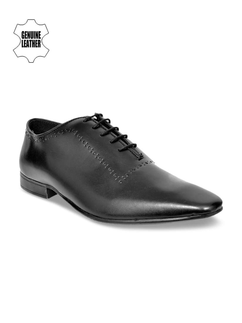 Buy Allen Cooper Men Black Leather Formal Oxfords Formal Shoes for Men 2431378 Myntra