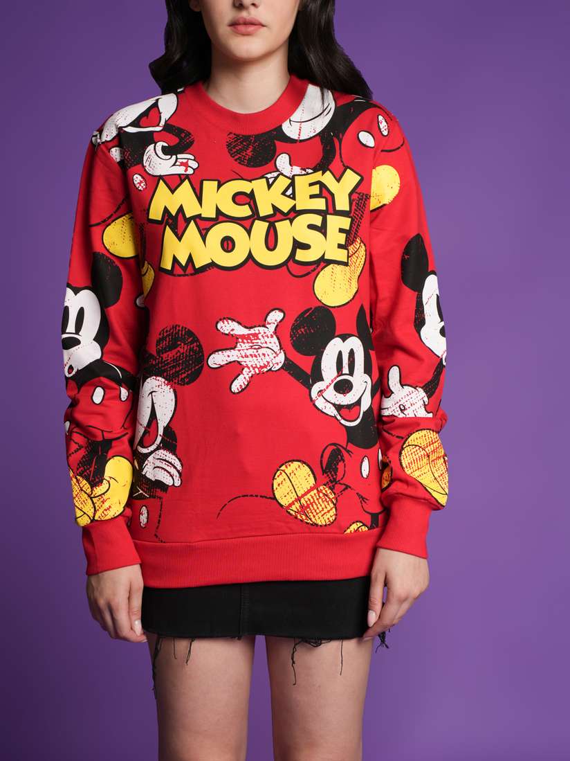 Mickey Mouse Bershka Maglietta Mickey Mouse Bershka Disney