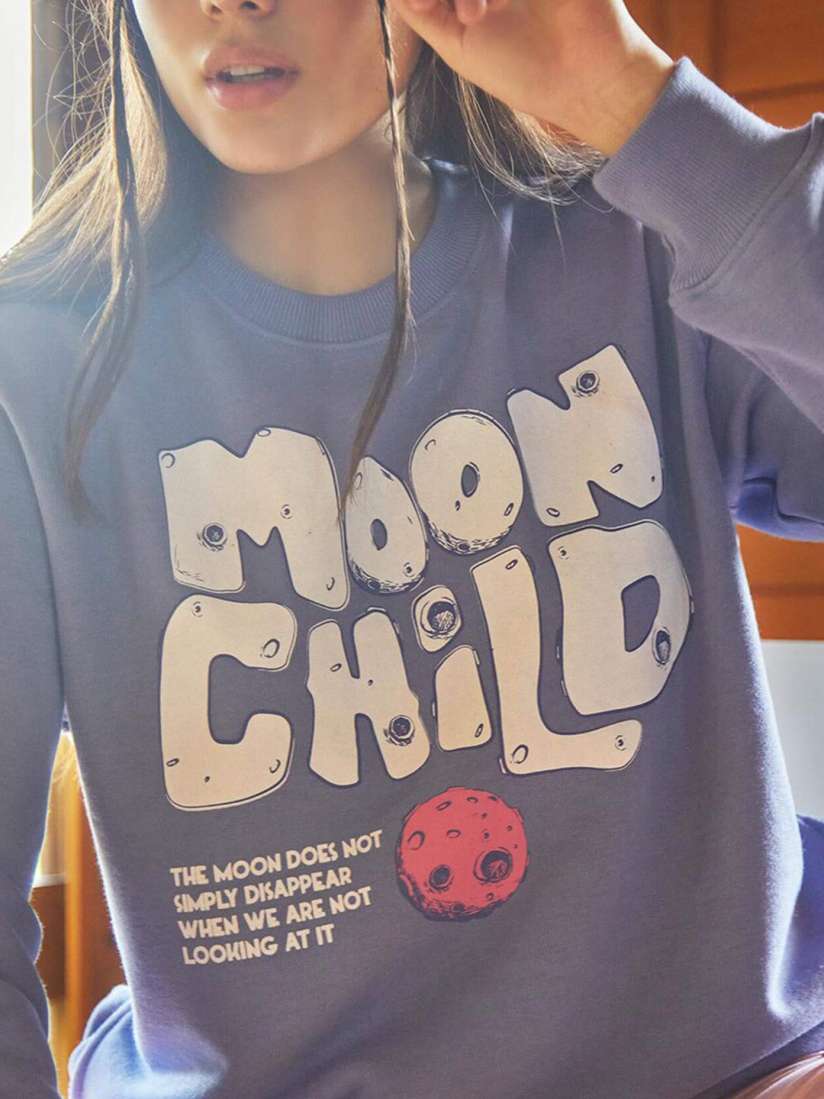 Moon child sweatshirt outlet