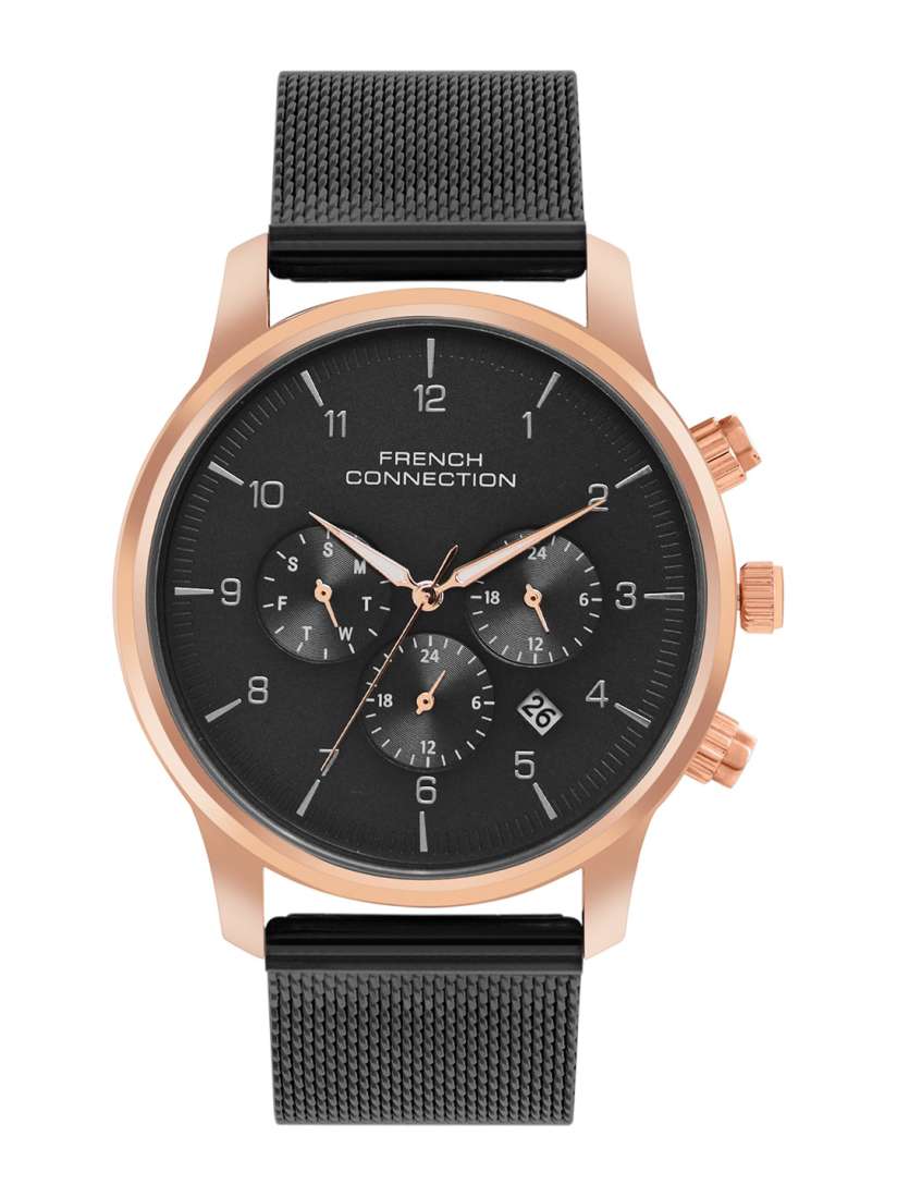 Buy French Connection Men Stainless Steel Straps Multi Function Analogue Watch FCN00055F Watches for Men 24316594 Myntra