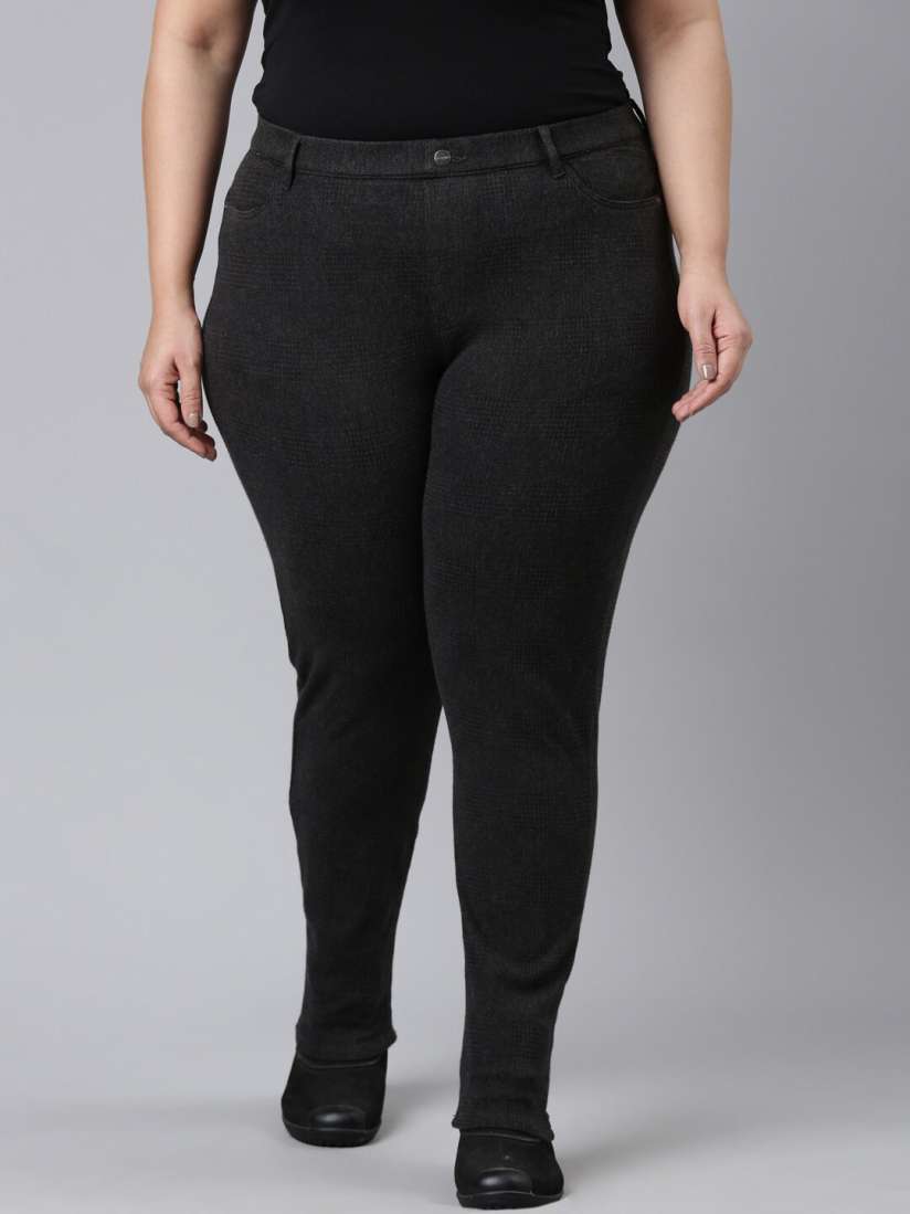 Buy Go Colors Plus Size Women Slim Fit Jeggings Jeggings for Women 24318780 Myntra