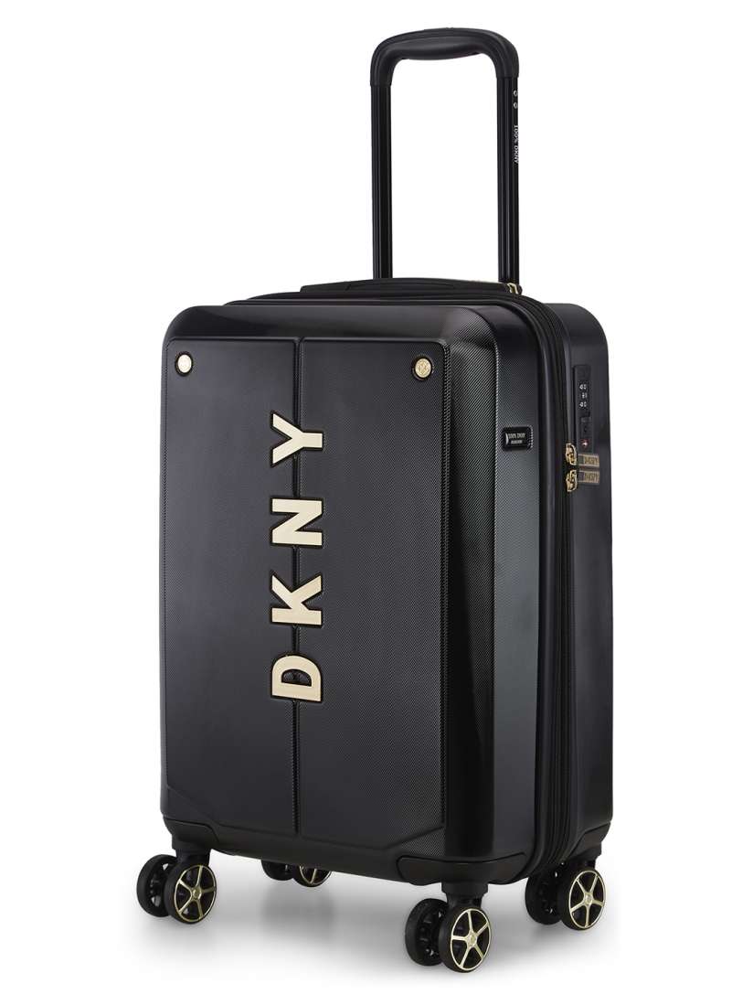 Buy DKNY Black ABS Hardsided 20 Trolley Bag Trolley Bag for Unisex 24321016 Myntra