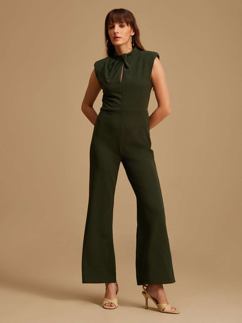 Buy Kazo Sleeveless Basic Jumpsuit Jumpsuit for Women 24325450 Myntra