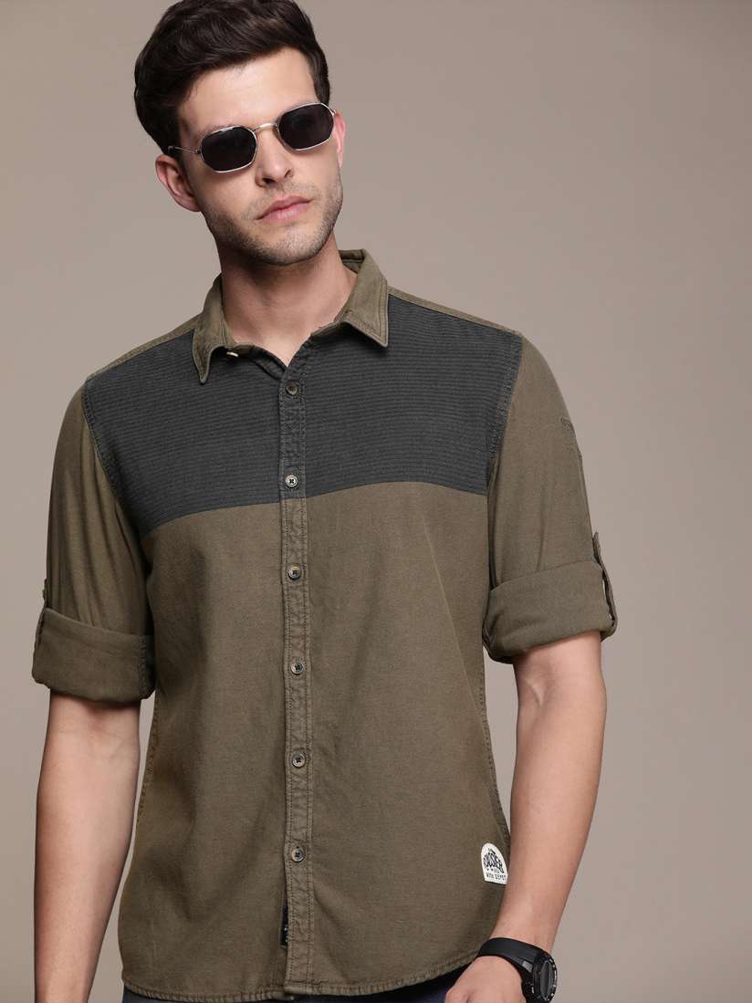 Myntra roadster shirts top