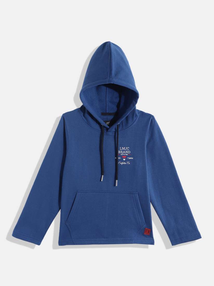Buy Little Marco Boys Hooded Sweatshirt Sweatshirts for Boys 24329862 Myntra
