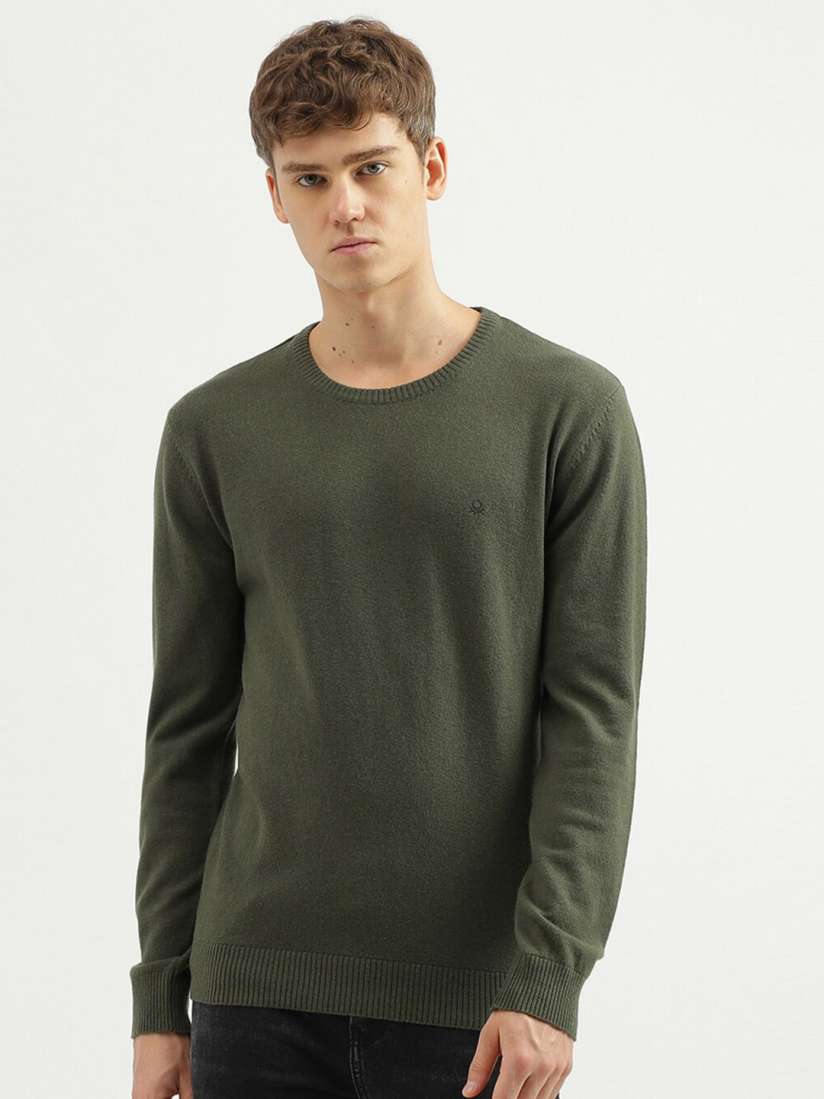 United colors of benetton wool sweater on sale