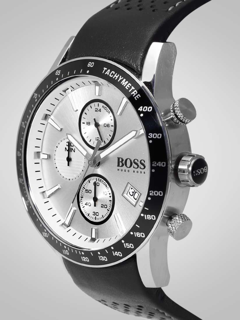 Buy Hugo Boss Men Silver Toned Analogue Watch 1513403 Watches for Men 2433967 Myntra