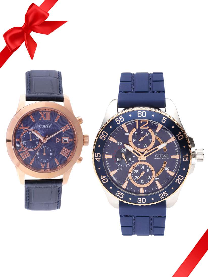 Buy Guess Set of 2 His Her Watch W0798G2 OR W0669G2 OR Watches for Men 2433992 Myntra