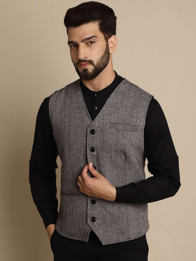 Waistcoat myntra cheap