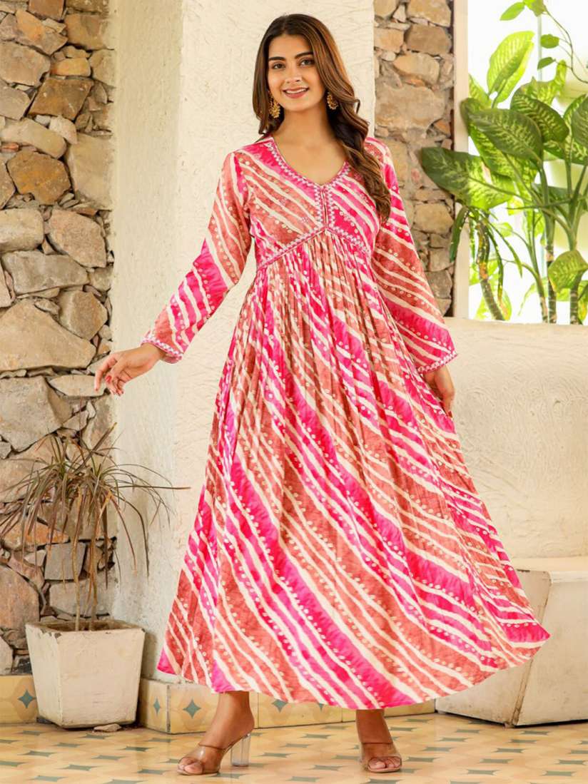 Ethnic midi dress online