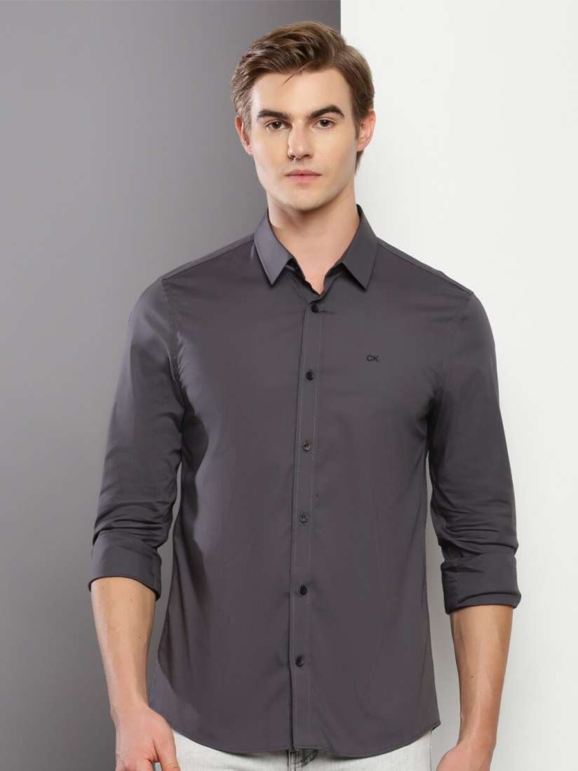 Calvin klein casual shirts clearance