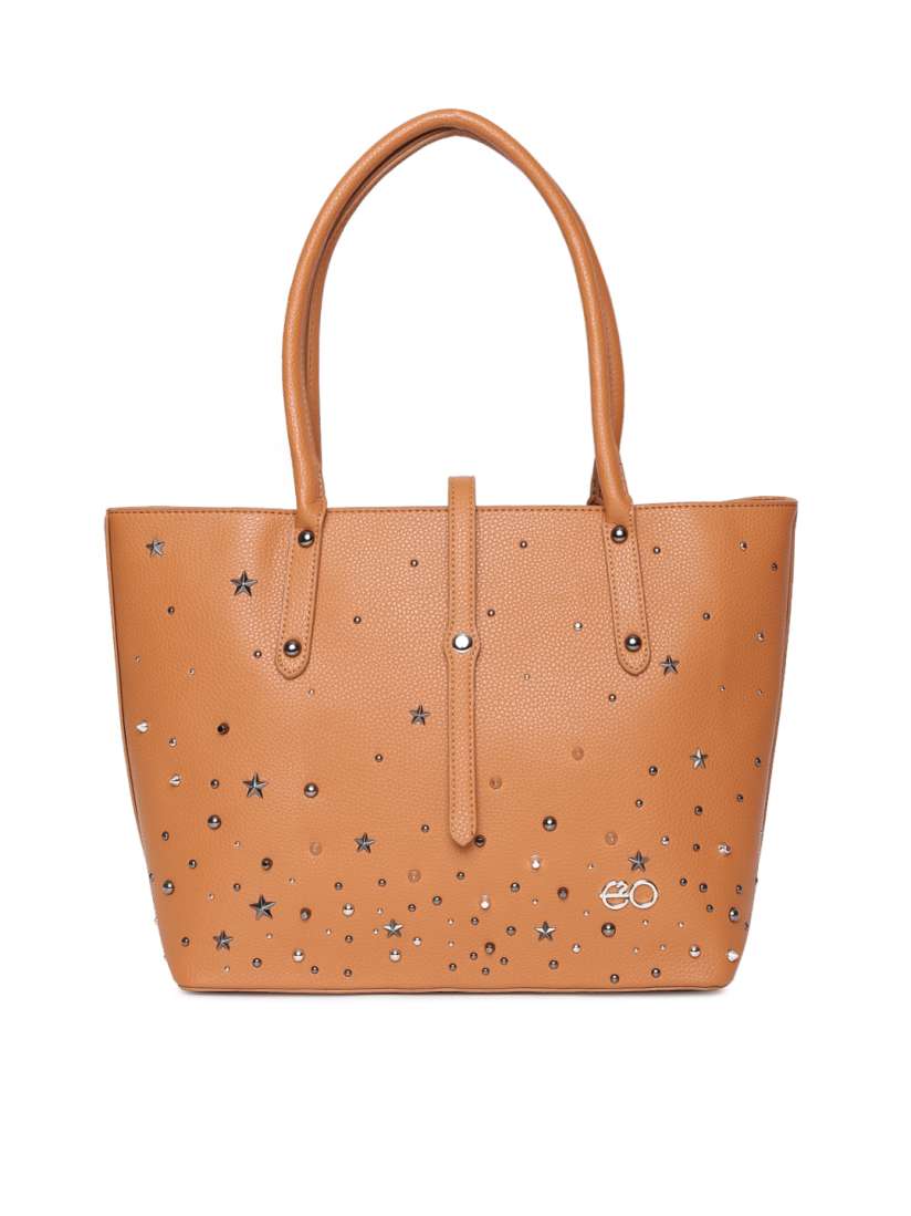Buy E2O Tan Brown Embellished Shoulder Bag Handbags for Women 2435283 Myntra