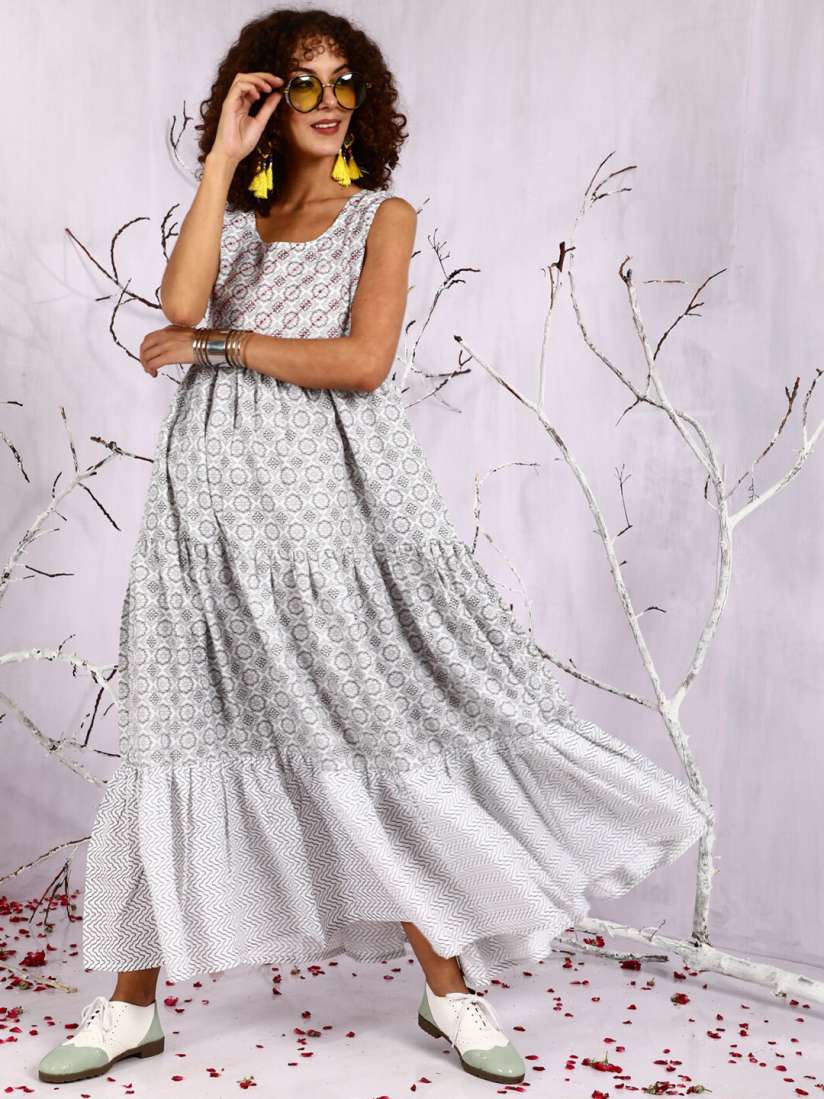 Myntra aks maxi dress online