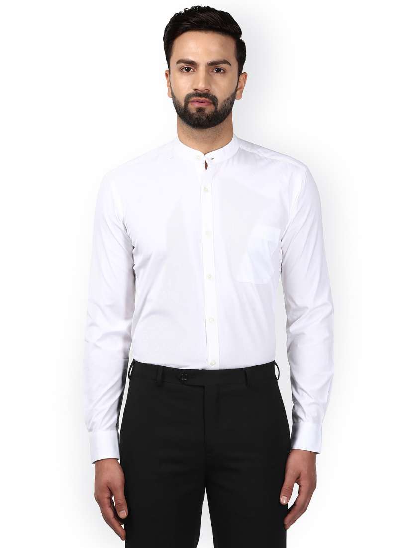 Raymond shirts white discount