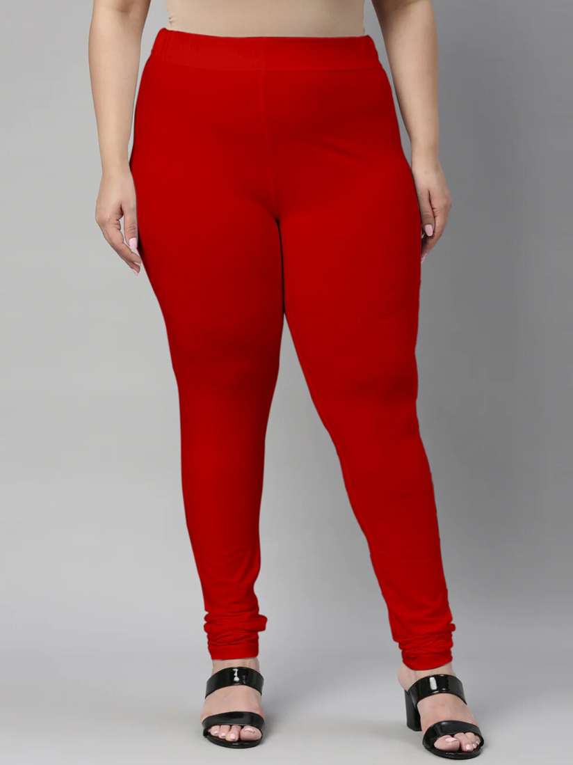 Buy SANADO Plus Size Churidar Length Leggings Leggings for Women 24359346 Myntra
