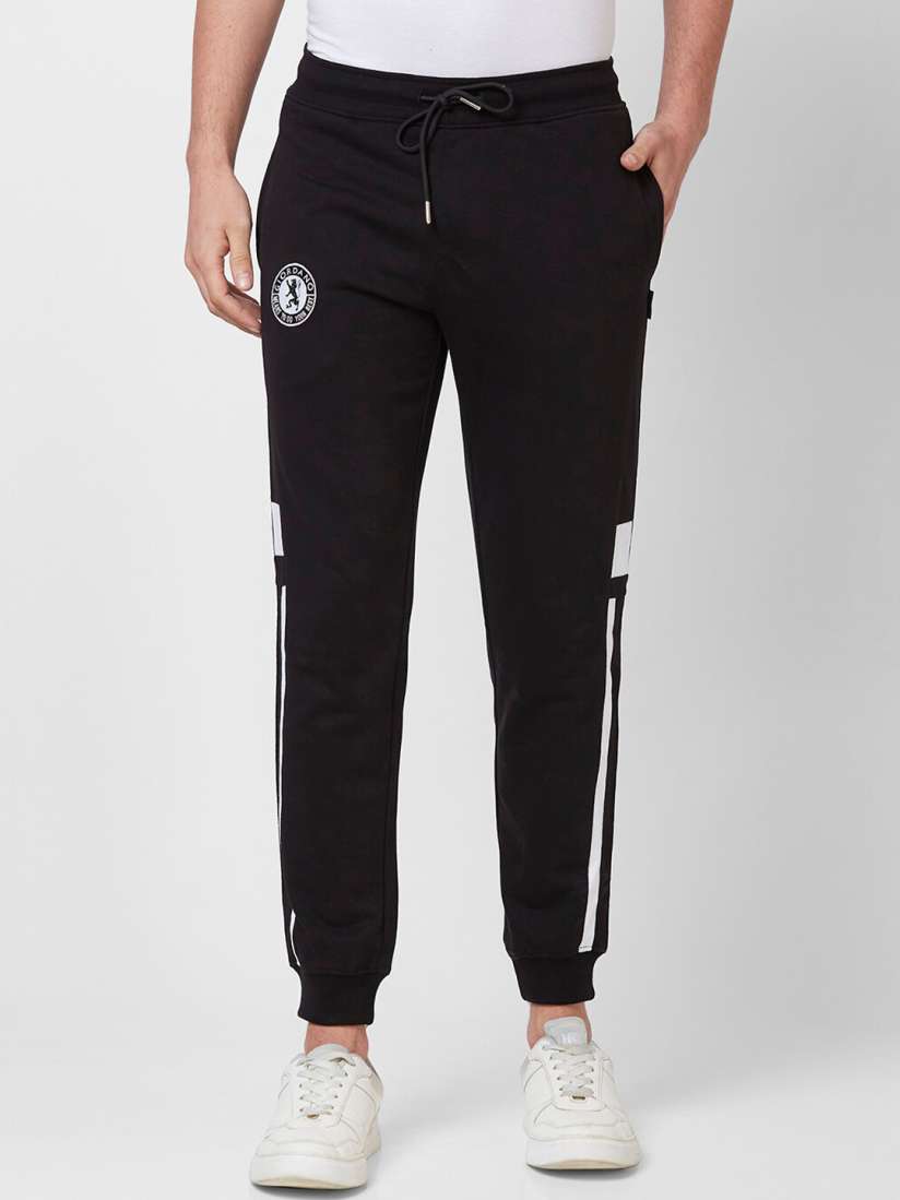 Buy GIORDANO Men Slim Fit Mid Rise Joggers Trousers for Men 24363948 Myntra