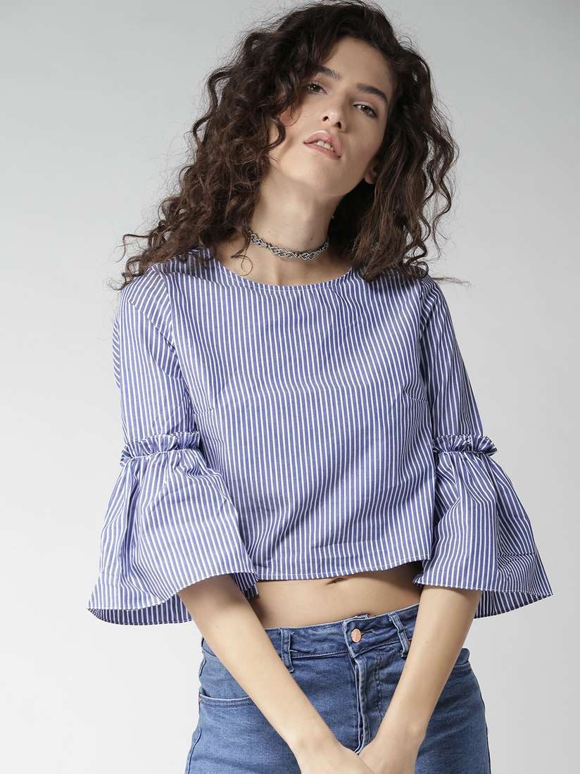 forever 21 blue top
