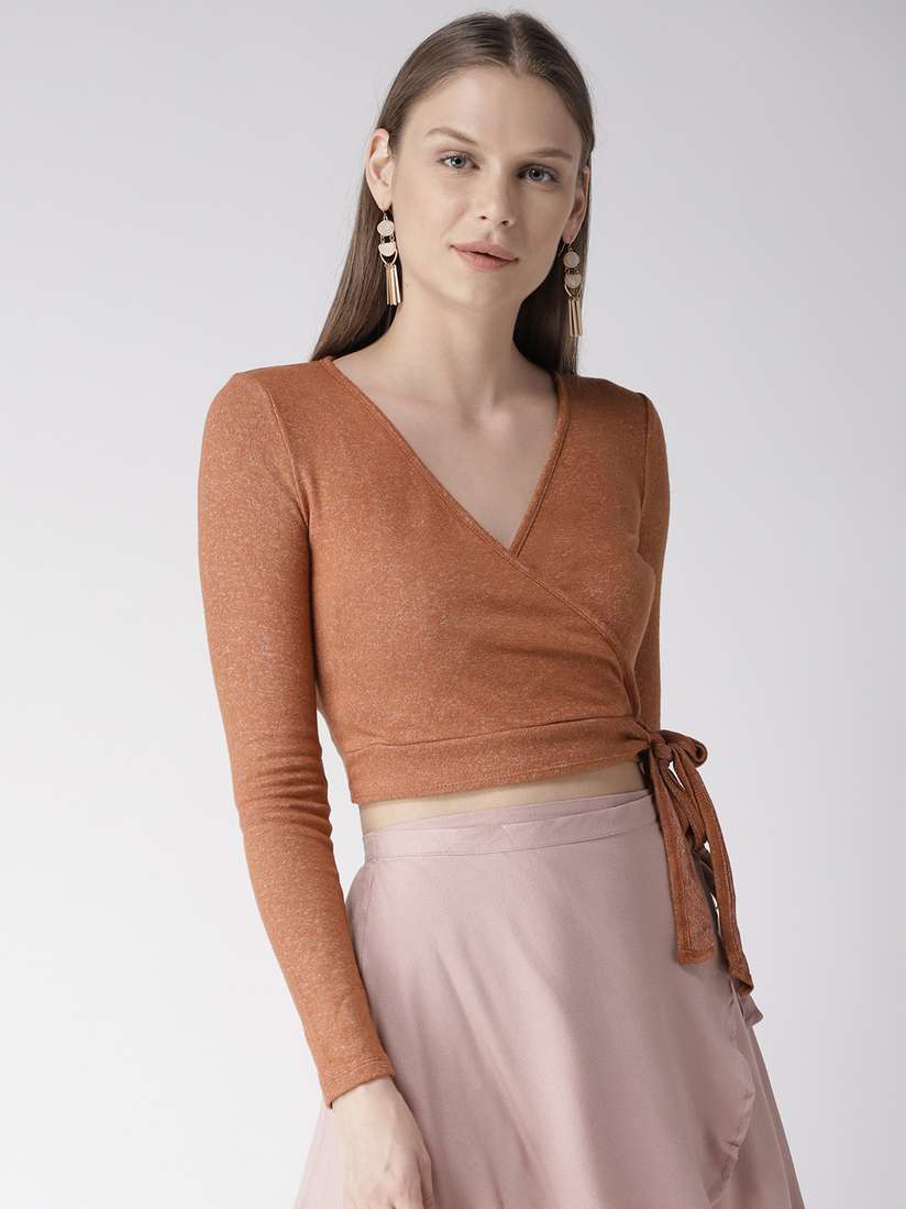 wrap shirt forever 21