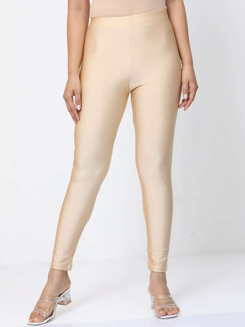 Golden leggings myntra discount