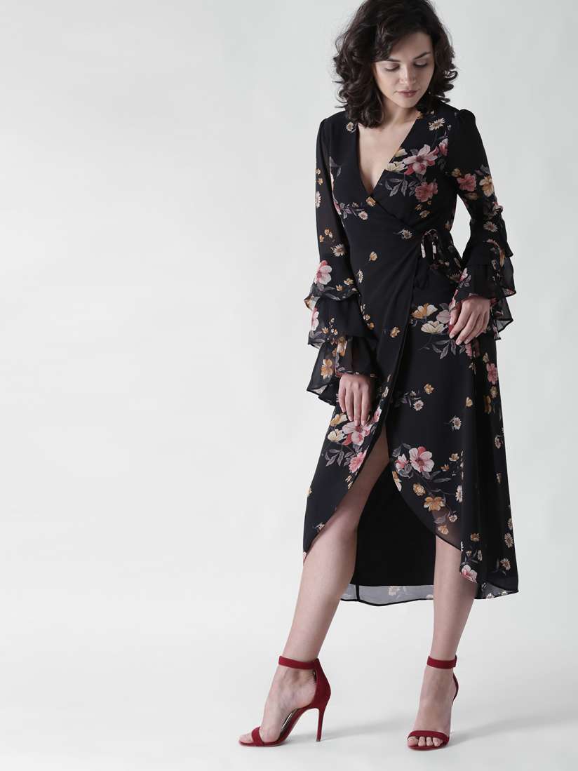 Floral wrap dress forever 21 online