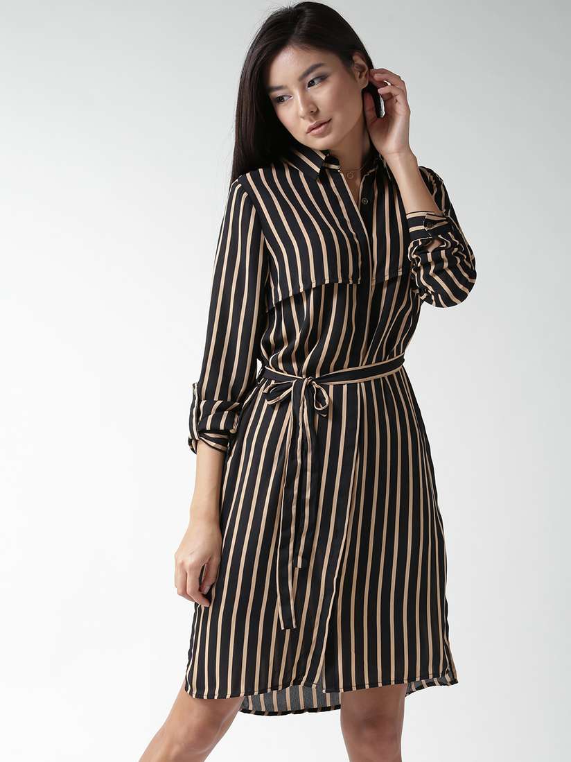 Myntra Forever Dresses FOREVER 21 Women Off-White Solid Maxi Dress