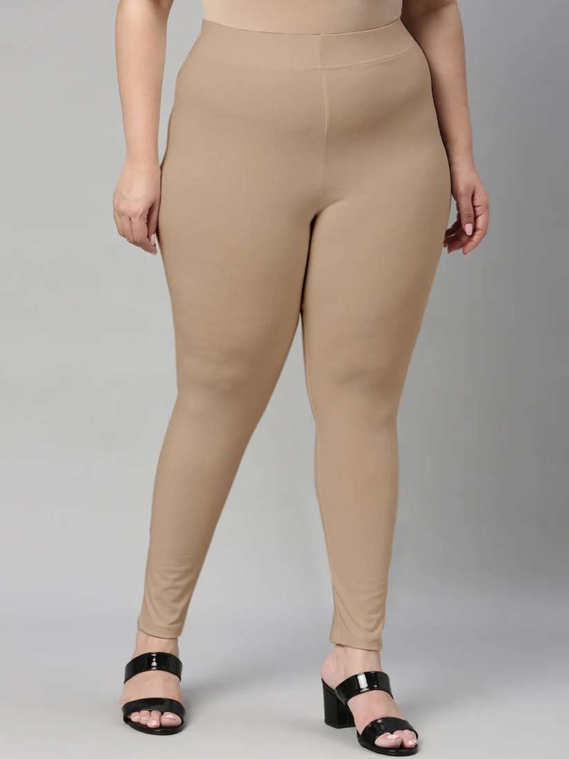 Buy SANADO Plus Size Ankle Length Leggings Leggings for Women 24370598 Myntra