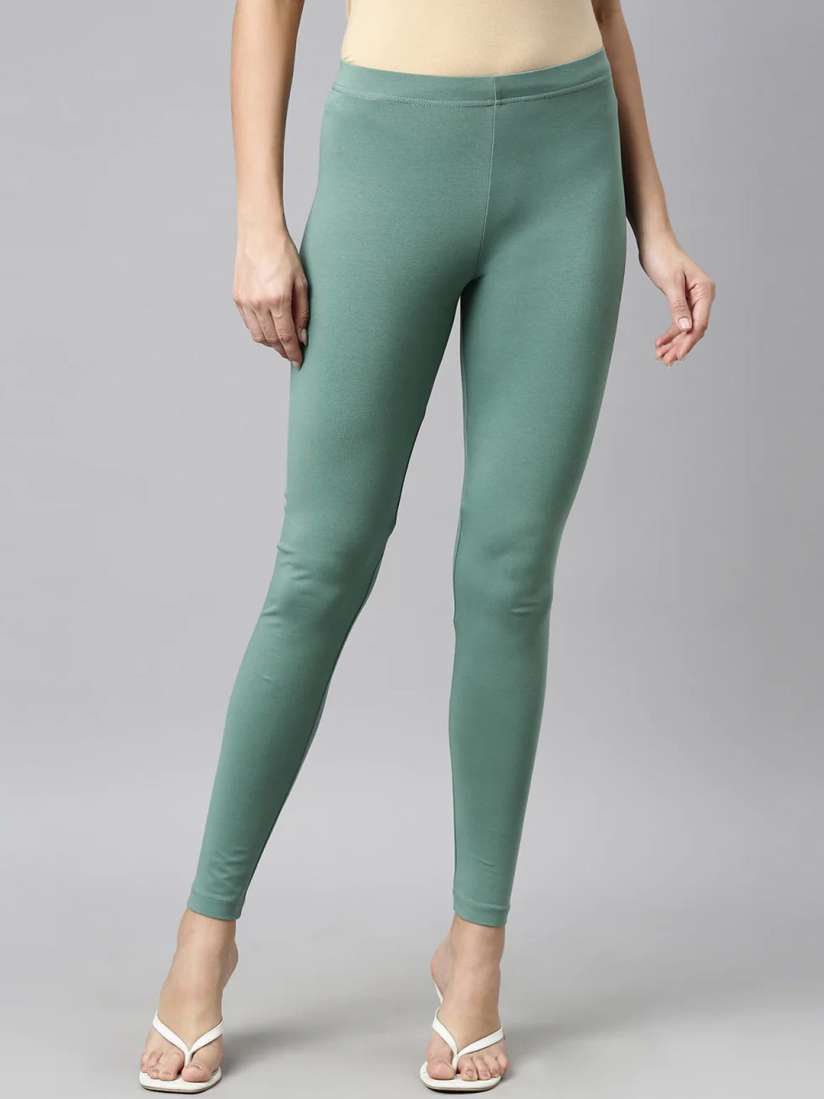 Buy SANADO Ankle Length Leggings Leggings for Women 24371156 Myntra