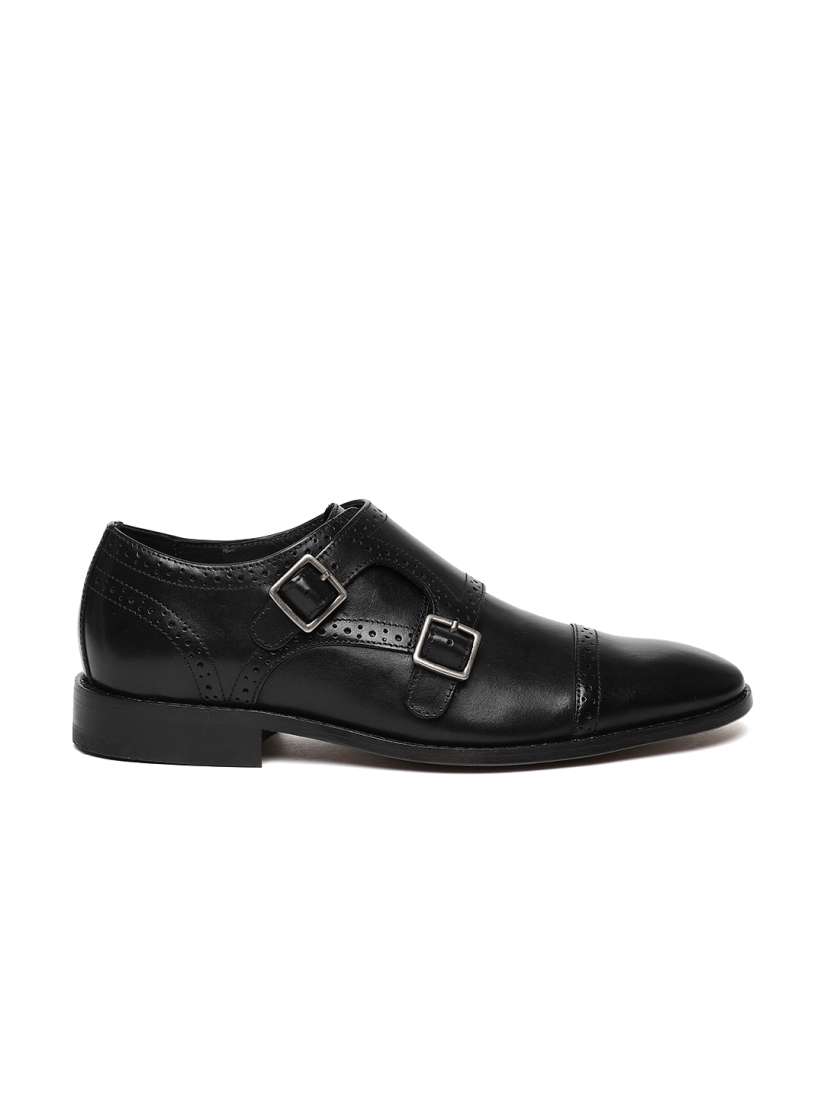 Buy Clarks Bostonian Men Black Nantasket Leather Monk Shoes Formal Shoes for Men 2437616 Myntra
