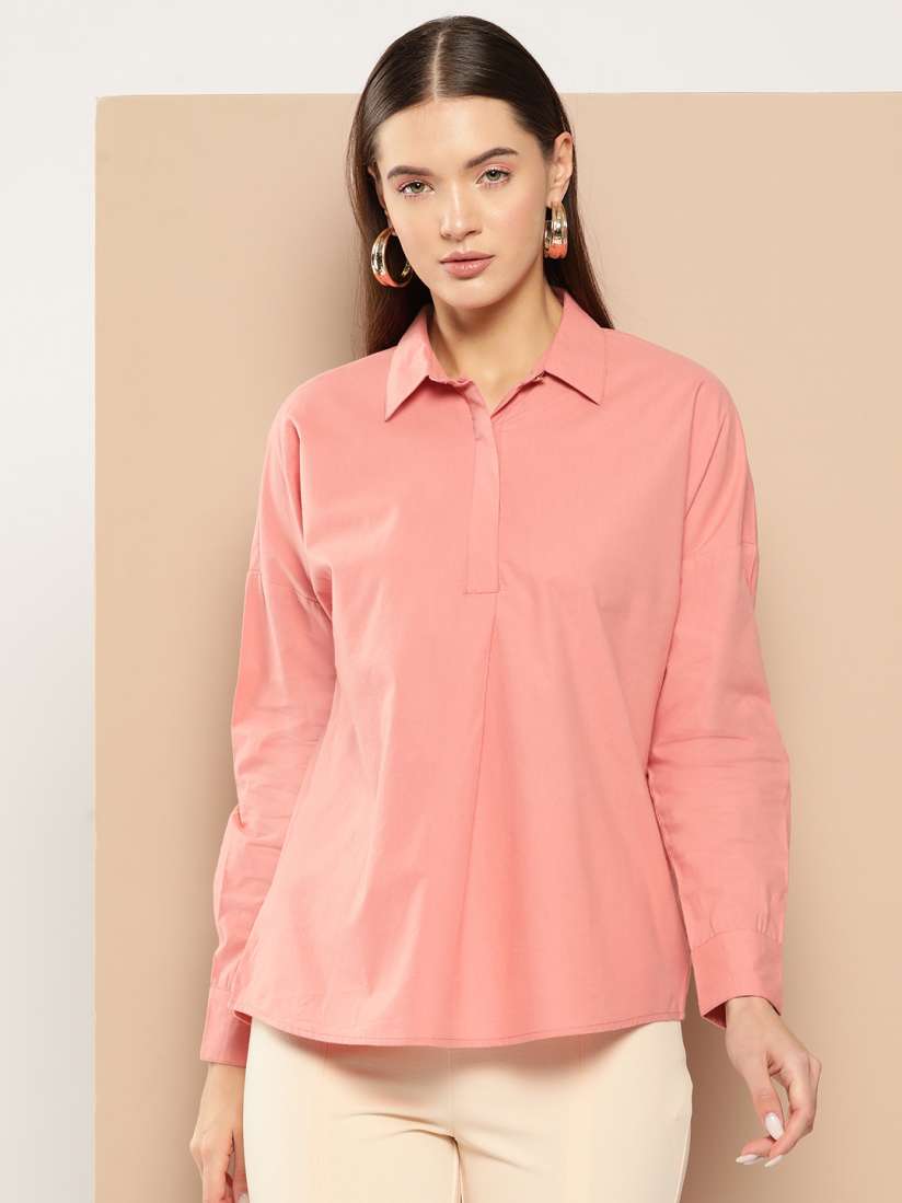 Half sleeve shirts myntra clearance