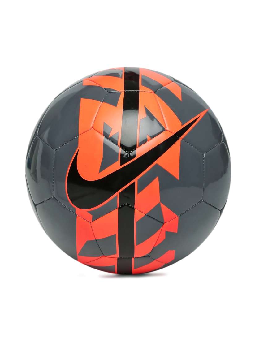 Buy Nike Unisex Grey Orange React Printed Football Footballs for Unisex 2438200 Myntra