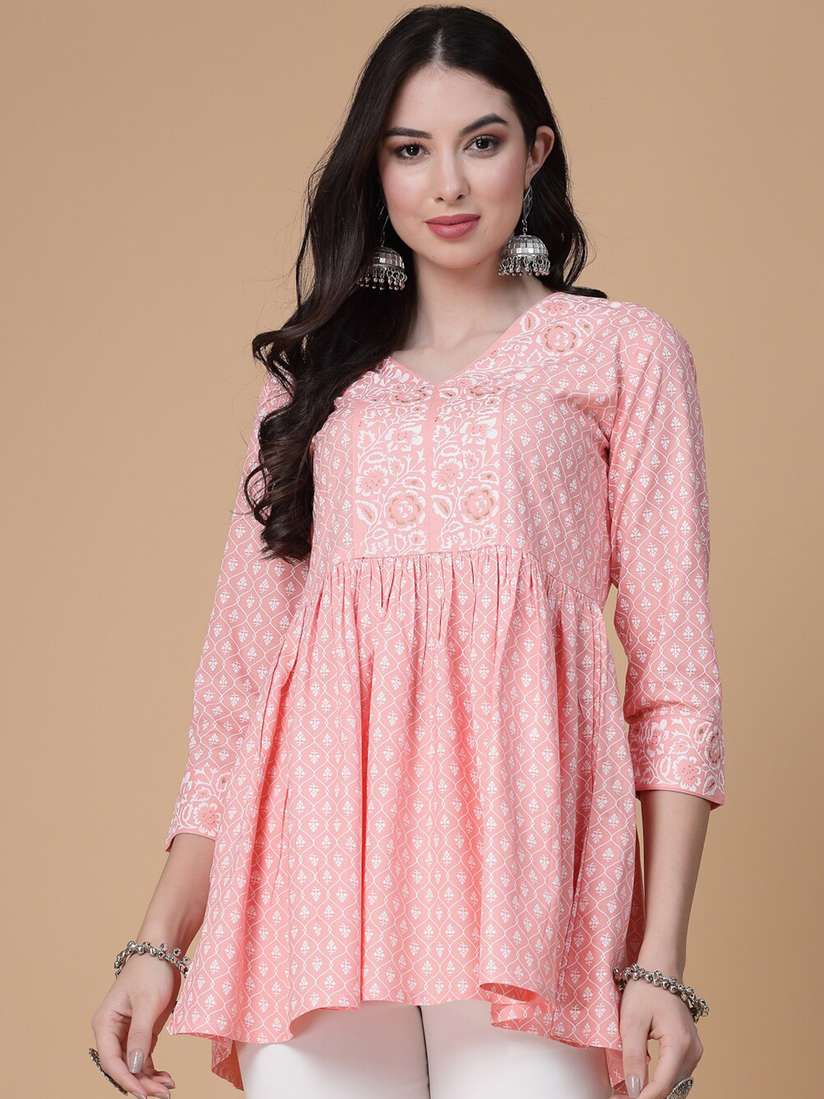 peplum tops myntra