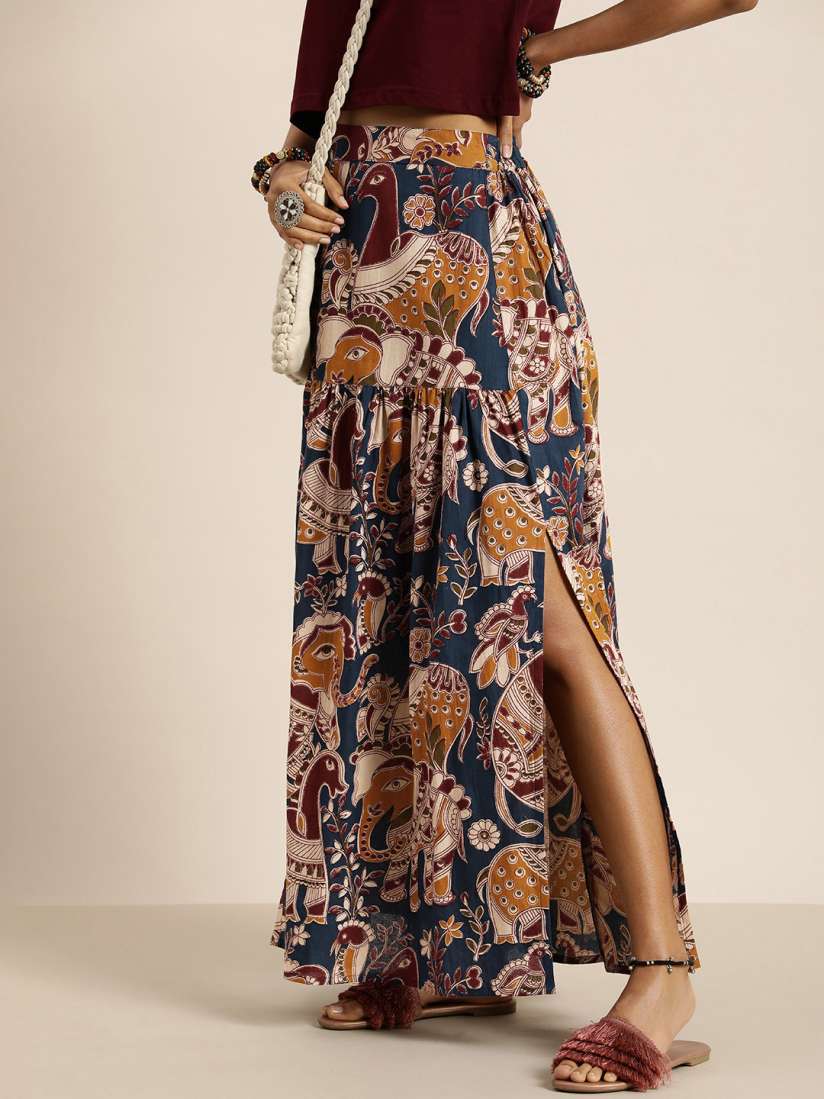 Maxi skirt myntra on sale