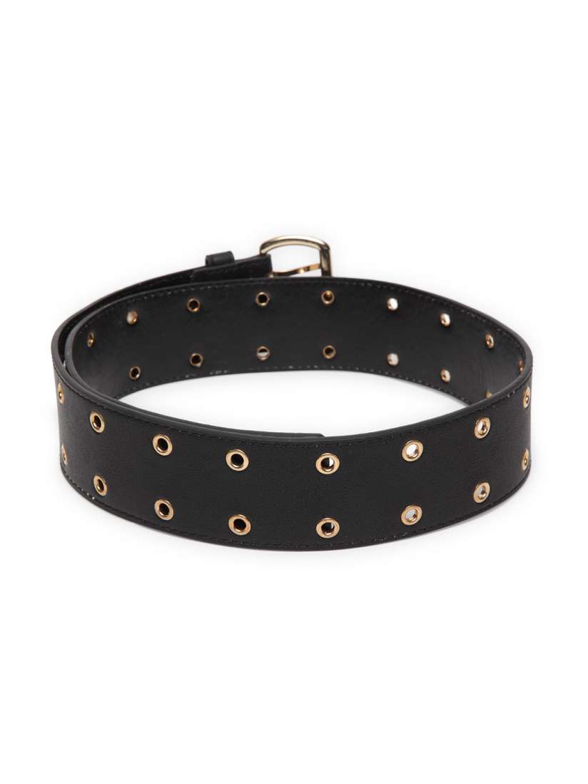 Buy FOREVER 21 Women Black Embellished Belt Belts for Women 2439277 Myntra
