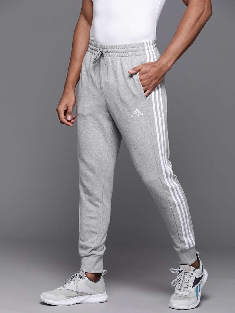 Buy ADIDAS Men 3 Stripes FT TC Tapered Fit Training Joggers Track Pants for Men 24395116 Myntra