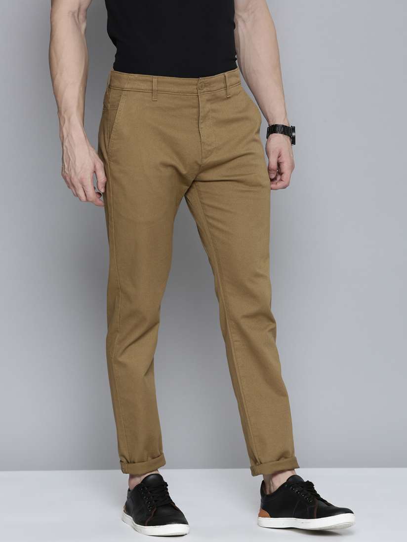 Buy Levis Men 512 Textured Slim Fit Trousers Trousers for Men 24396124 Myntra