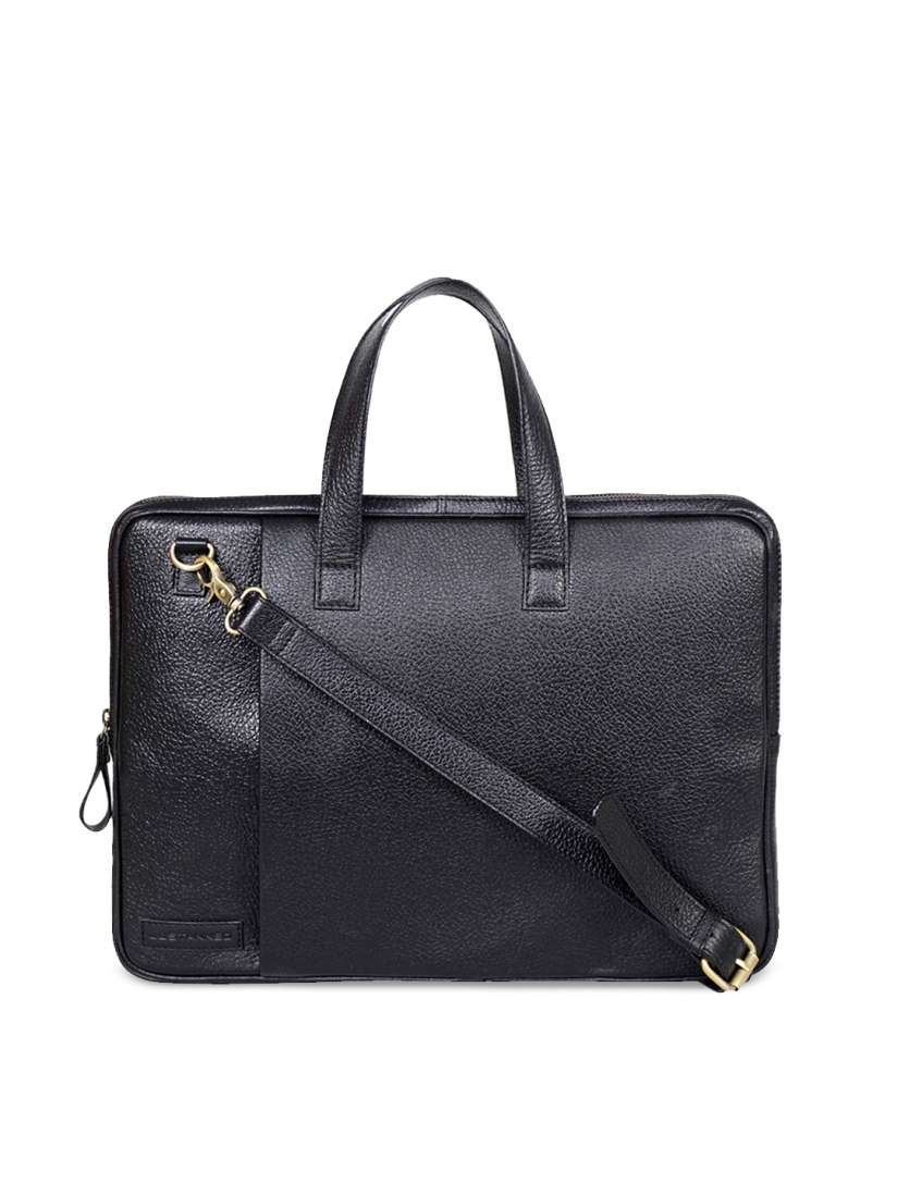 Justanned leather bags top