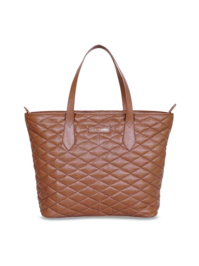 Justanned leather bags sale